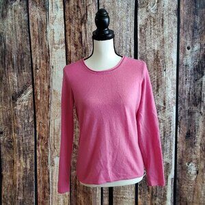 Tweeds 100% Cashmere Pink Size Medium Sweater